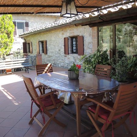 "La Casa Di Maria Luce" Con Terrazza Panoramica Apartment Gaiole in Chianti Bagian luar foto