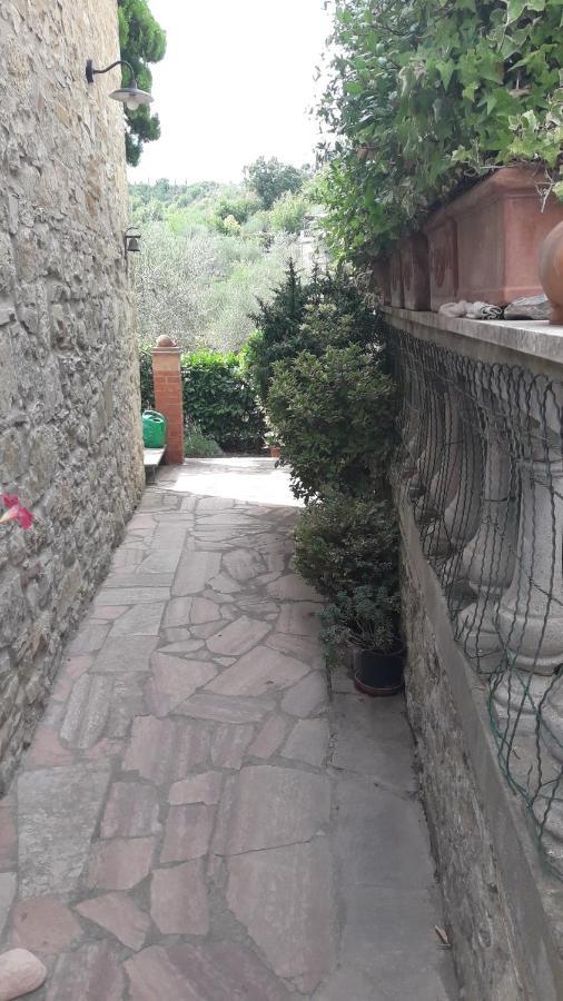 "La Casa Di Maria Luce" Con Terrazza Panoramica Apartment Gaiole in Chianti Bagian luar foto