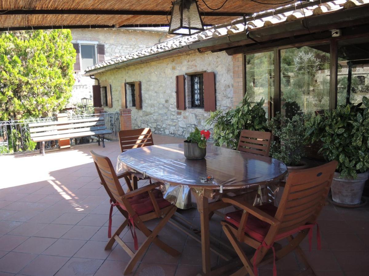 "La Casa Di Maria Luce" Con Terrazza Panoramica Apartment Gaiole in Chianti Bagian luar foto