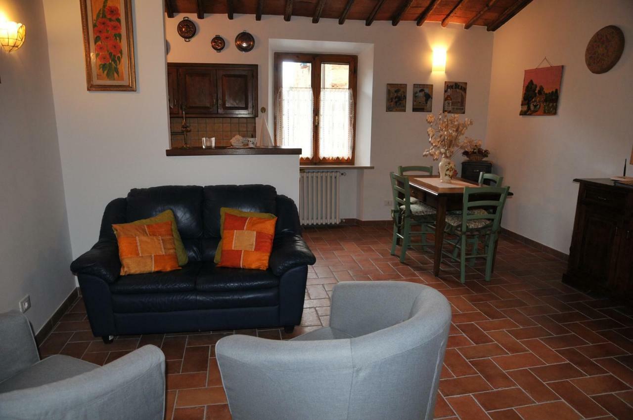"La Casa Di Maria Luce" Con Terrazza Panoramica Apartment Gaiole in Chianti Bagian luar foto