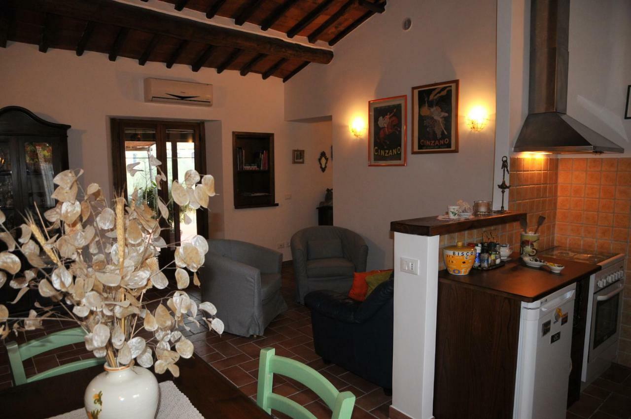 "La Casa Di Maria Luce" Con Terrazza Panoramica Apartment Gaiole in Chianti Bagian luar foto